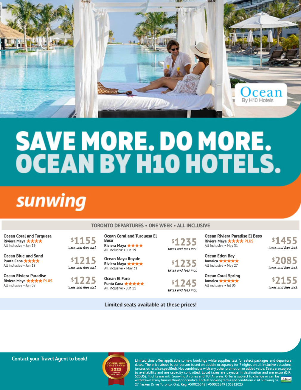 Save More. Do More. Ocean By H10 Hotels